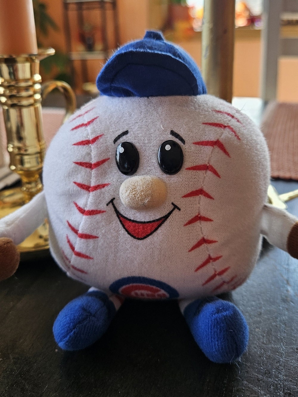 Vintage Rare Chicago Cubs MLB Plush Baseball Character